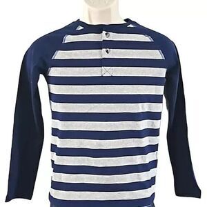 Spotted Zebra Boys Long Sleeve Striped Tee Shirt - Size XL (12)